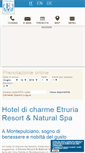 Mobile Screenshot of etruriaresort.it